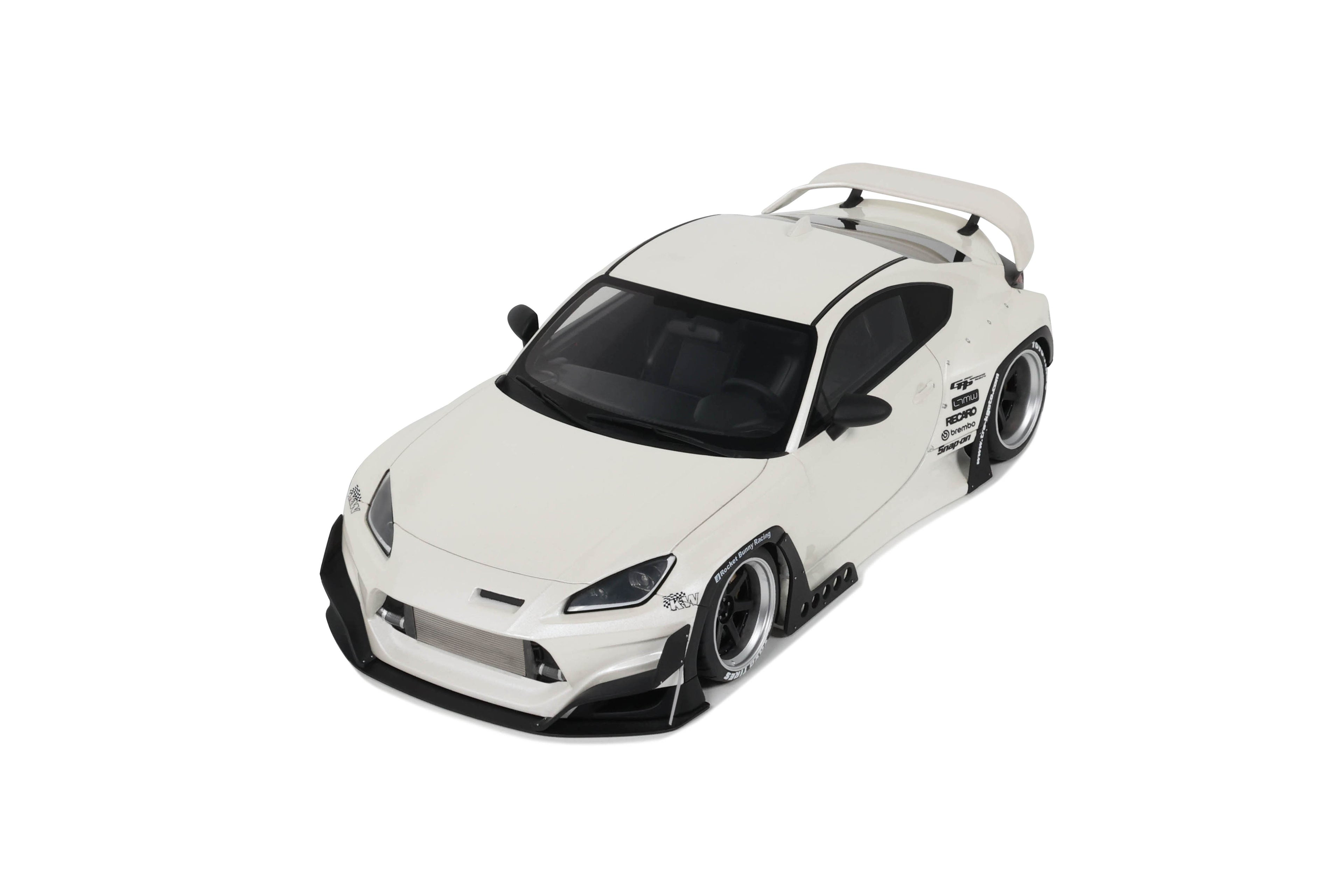 Toyota GR86 Pandem '23, wit (Crystal white)