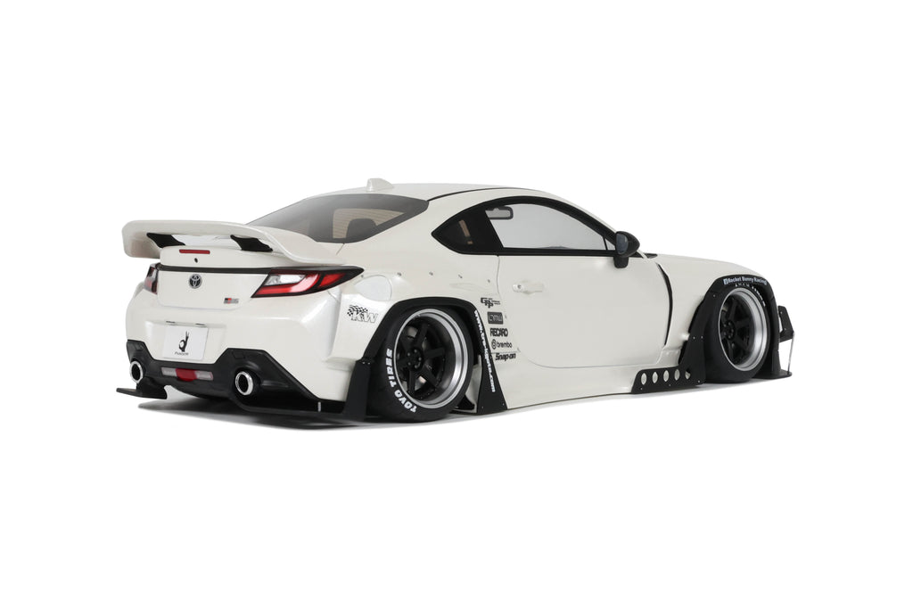 Toyota GR86 Pandem '23, wit (Crystal white)