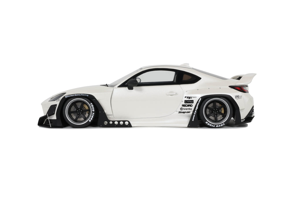 Toyota GR86 Pandem '23, wit (Crystal white)