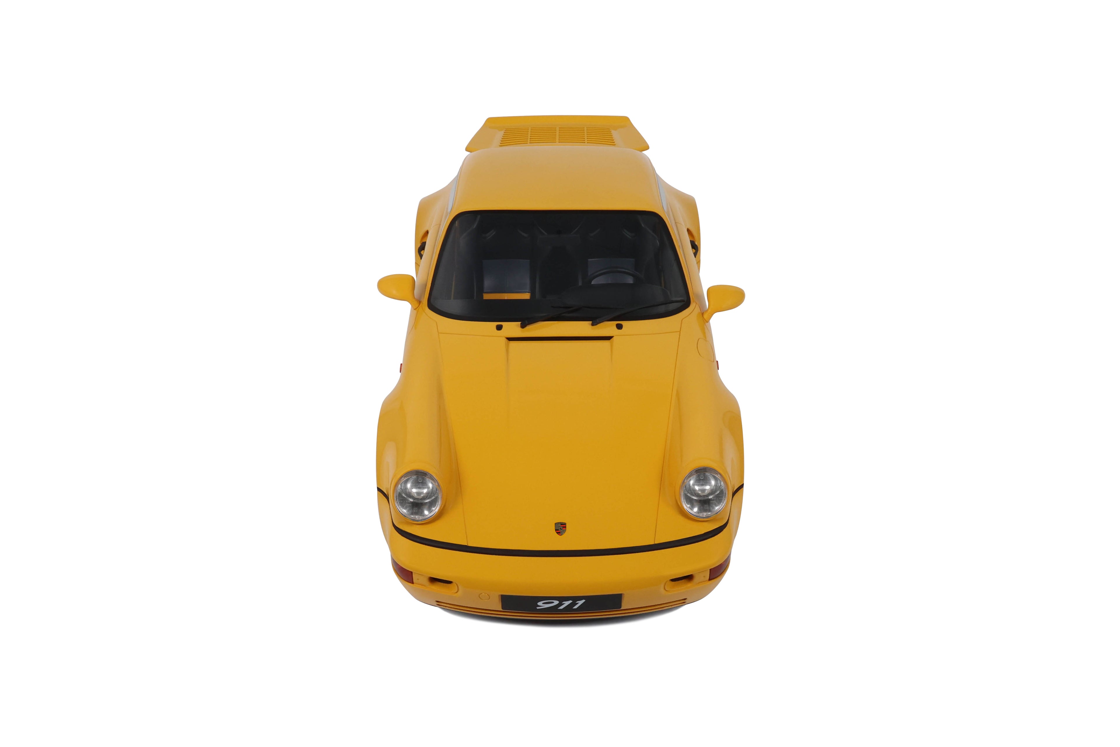 PORSCHE 911 (964) TURBO S SPEED YELLOW 1994 (1:8)