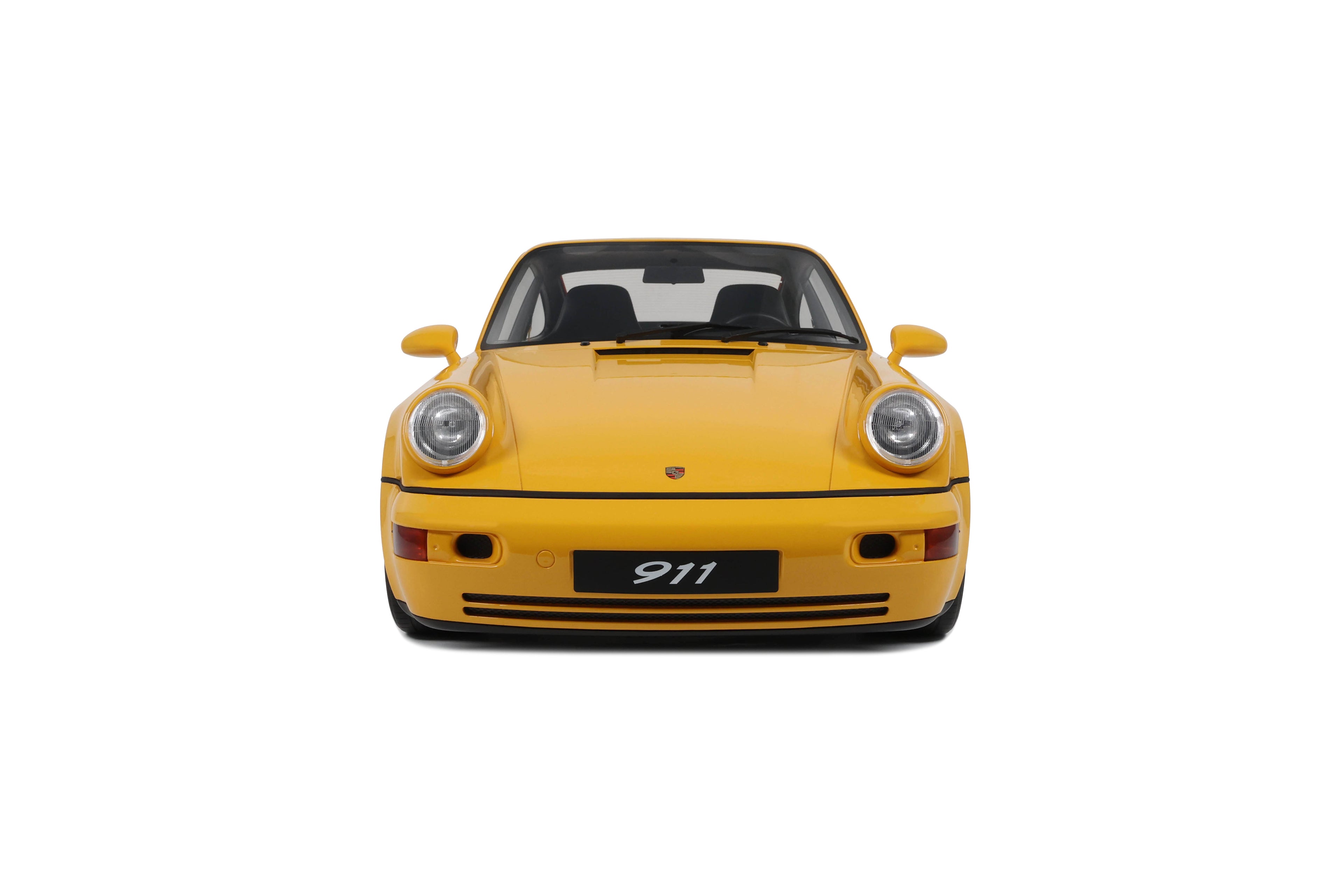 PORSCHE 911 (964) TURBO S SPEED YELLOW 1994 (1:8)