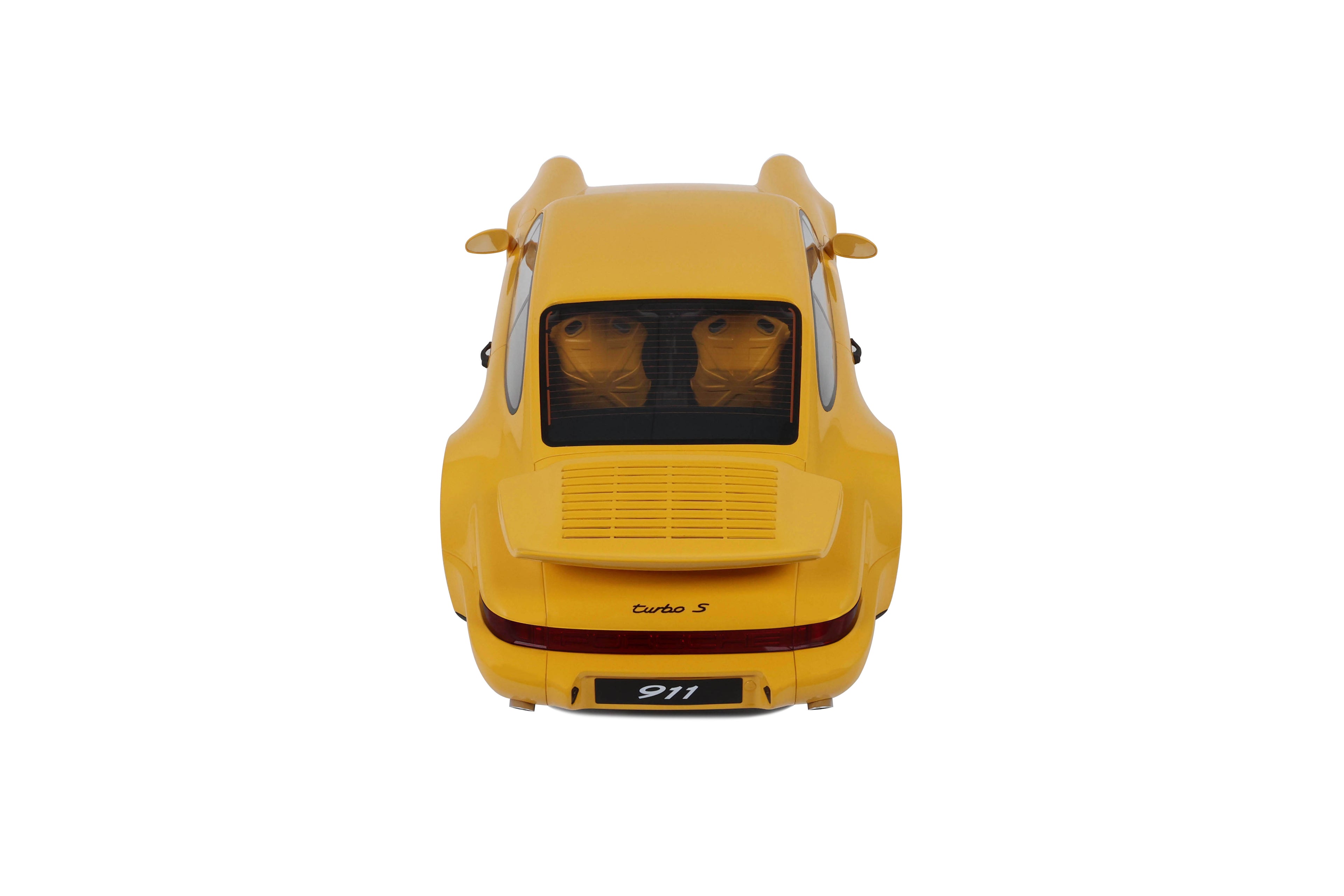 PORSCHE 911 (964) TURBO S SPEED YELLOW 1994 (1:8)