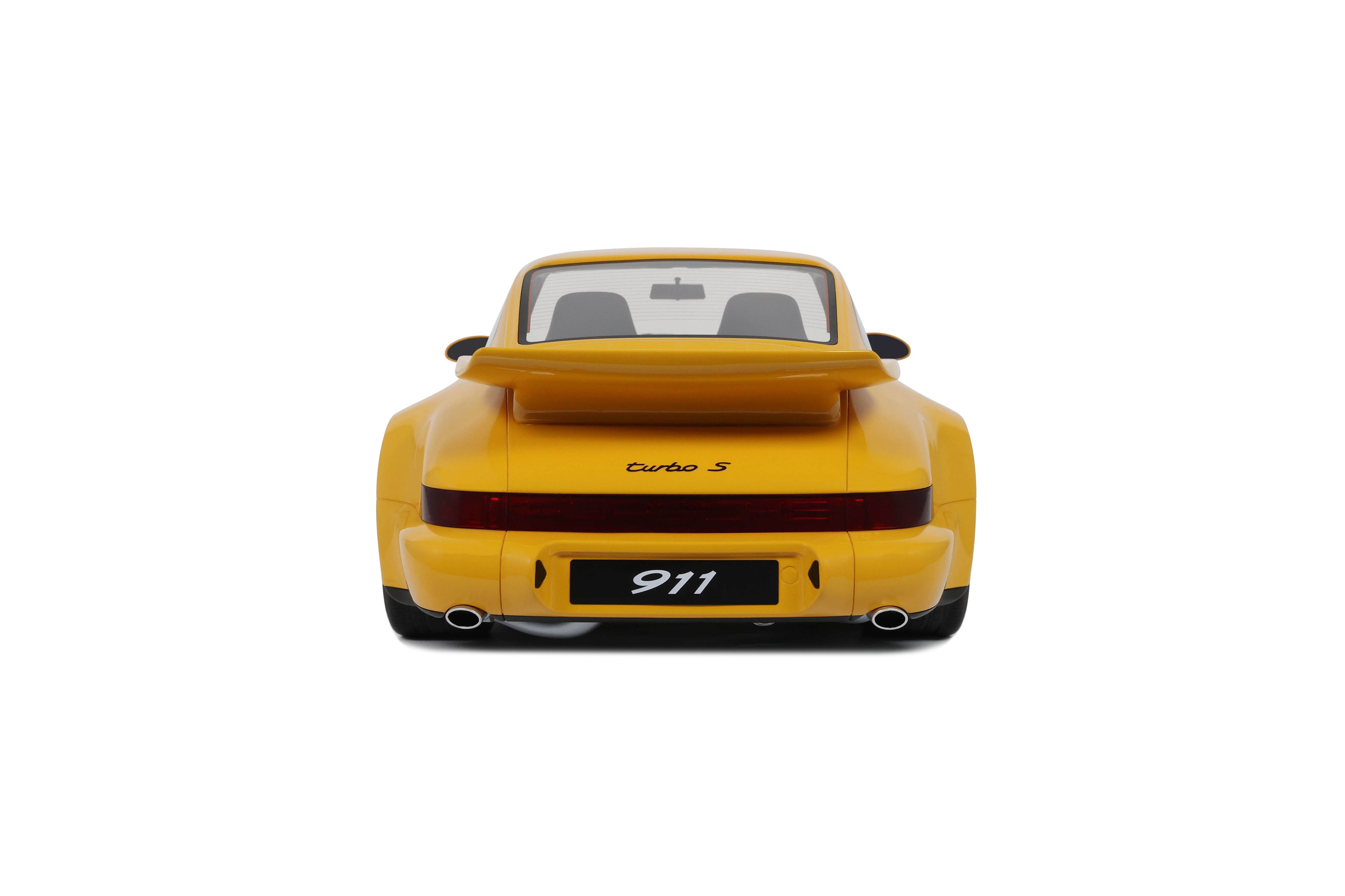 PORSCHE 911 (964) TURBO S SPEED YELLOW 1994 (1:8)