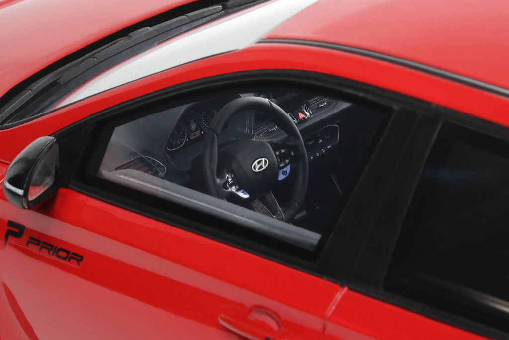 Hyundai I30 N Prior Design Engine Red 2021 1:18