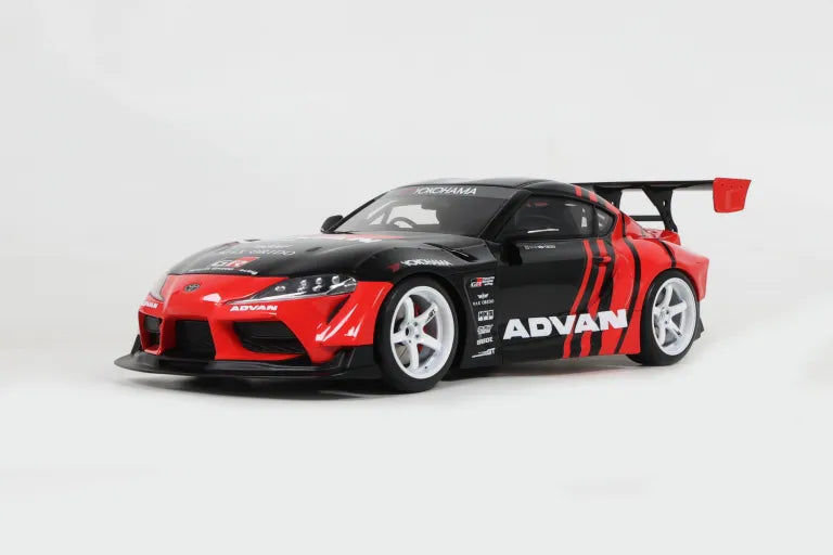 Toyota Supra GR by Advan '20, zwart 1:18