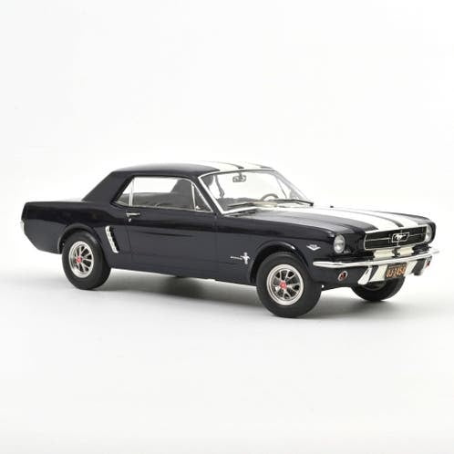 Ford Mustang Coupé 1966 Nightmist Blue metallic 1:18 / Norev