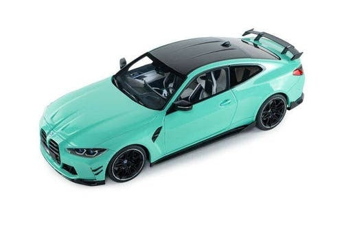 BMW M4 Performance Parts Solido Works '25, turquoise