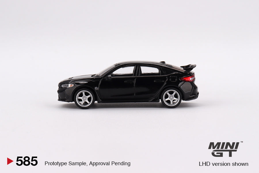 Honda Civic Type R Crystal Black Pearl '23 W/ Advan GT Wheel 1:64