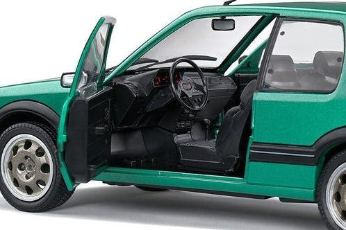 Peugeot 205 GTI Griffe '92, groen / 1:18 / Solido