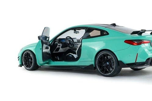 BMW M4 Performance Parts Solido Works '25, turquoise