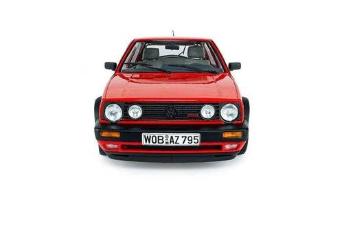 VW Golf II GTI G60 '89, rood / Solido / 1:18