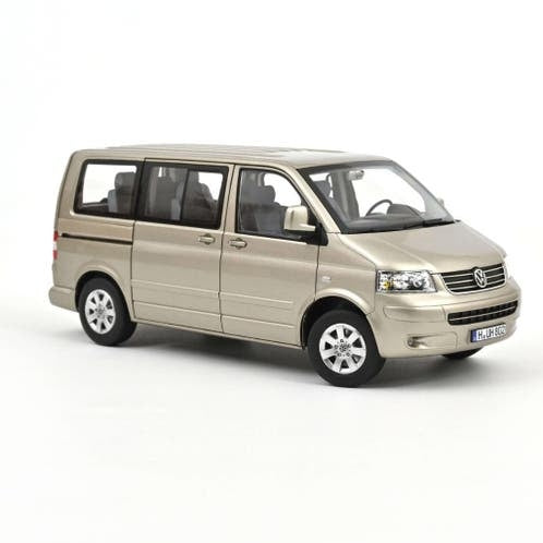 VW Multivan 2003 Wheat Beige metallic / 1:18 / Norev