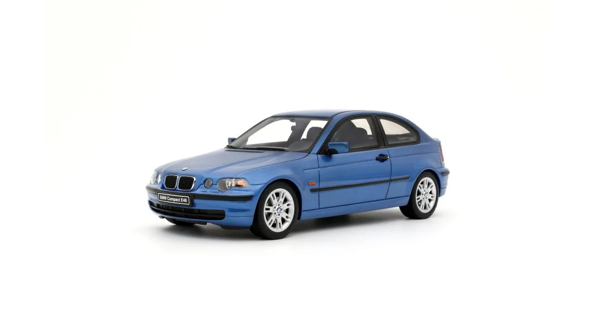 BMW E46 318 ti Compact Estoril Blue 2002 1:18