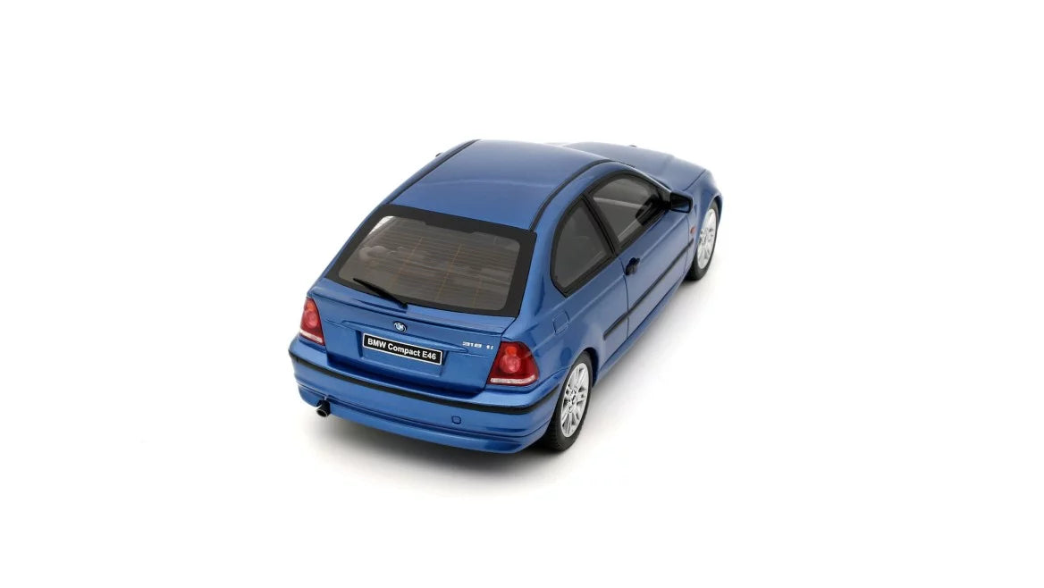 BMW E46 318 ti Compact Estoril Blue 2002 1:18