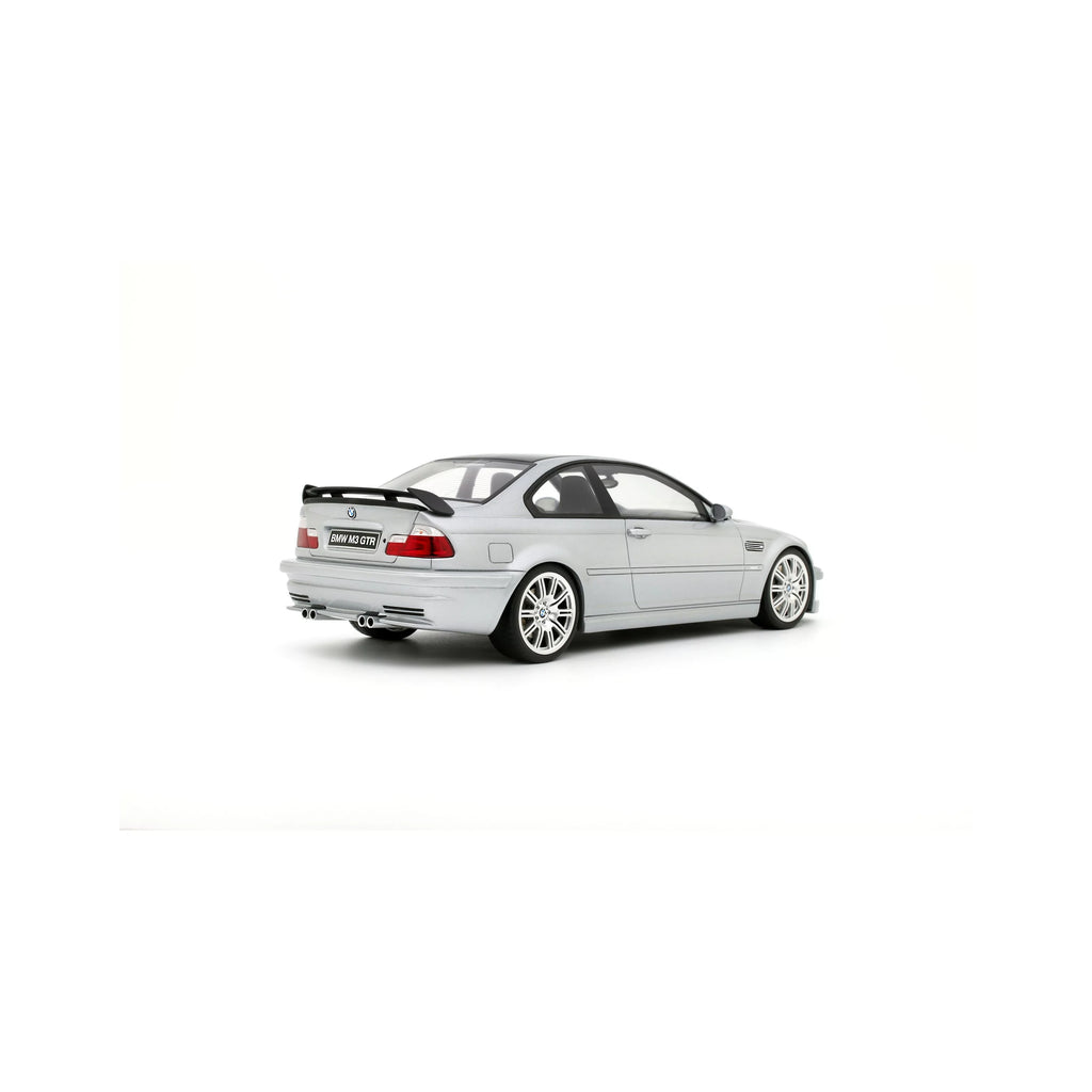 BMW M3 (E46) GTR Street '01, zilver (Silver metallic) 1:18