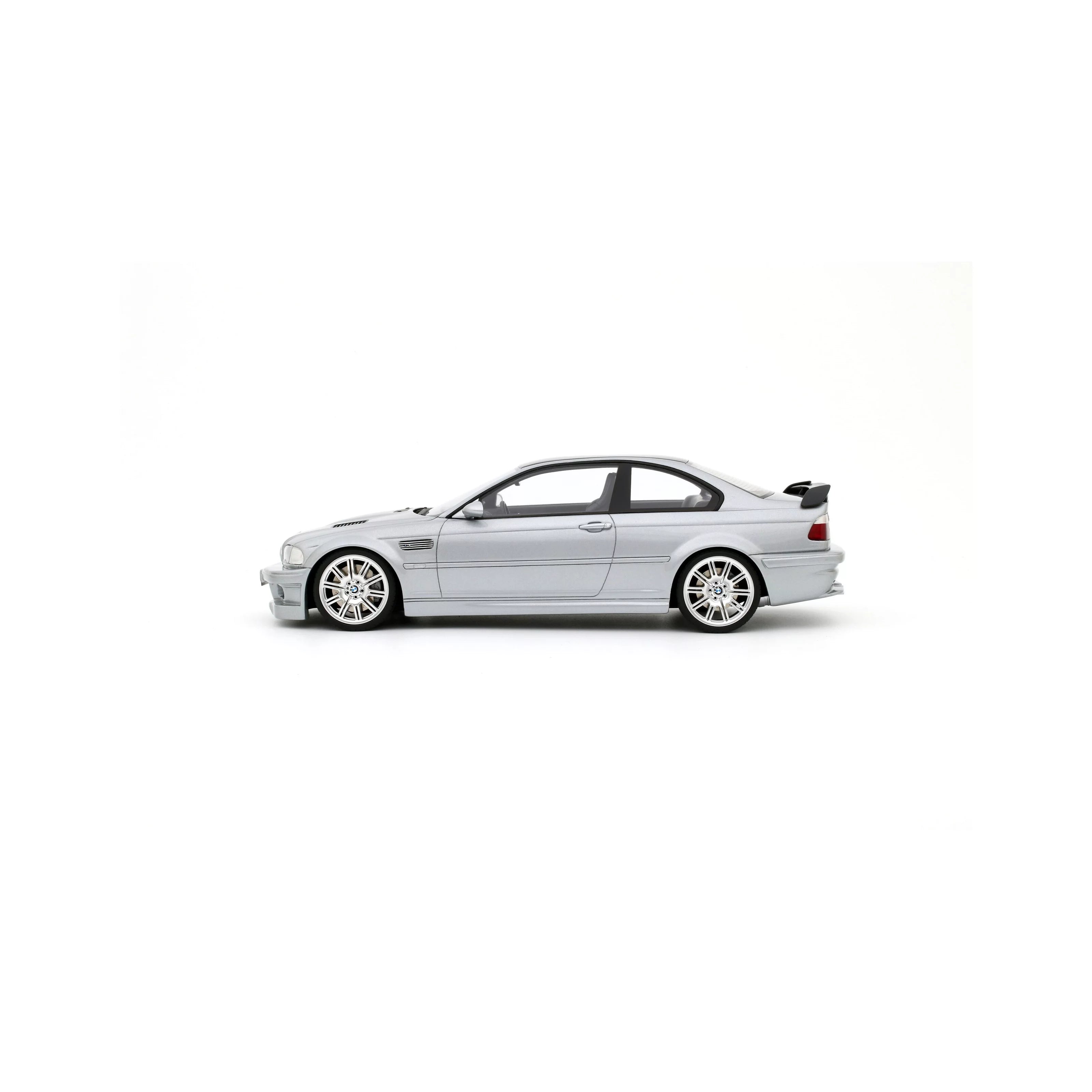 BMW M3 (E46) GTR Street '01, zilver (Silver metallic) 1:18