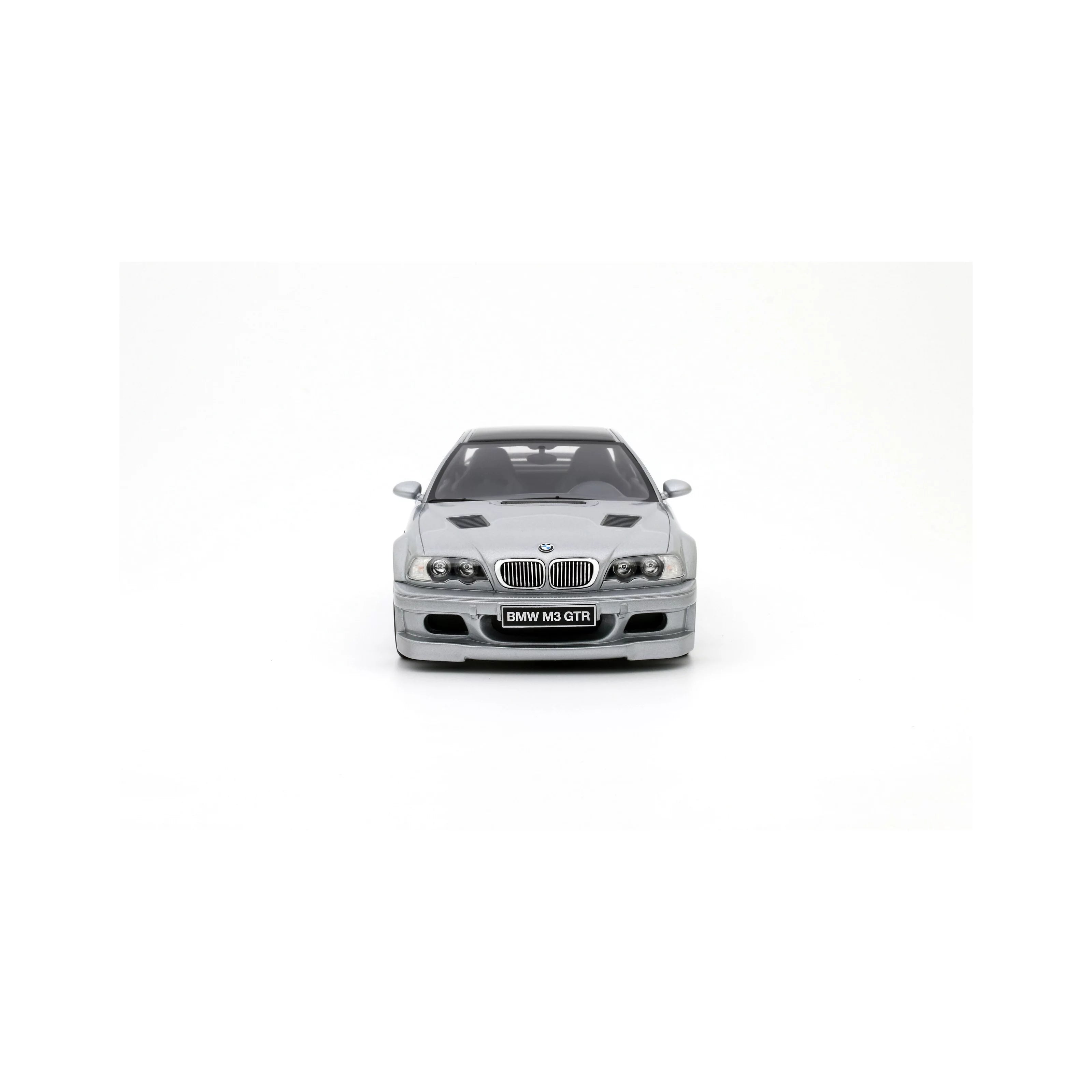 BMW M3 (E46) GTR Street '01, zilver (Silver metallic) 1:18