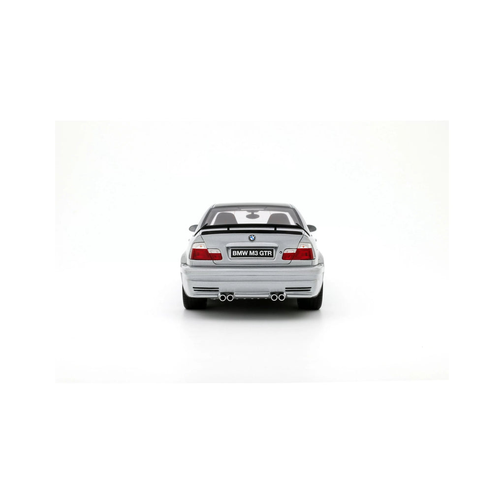 BMW M3 (E46) GTR Street '01, zilver (Silver metallic) 1:18