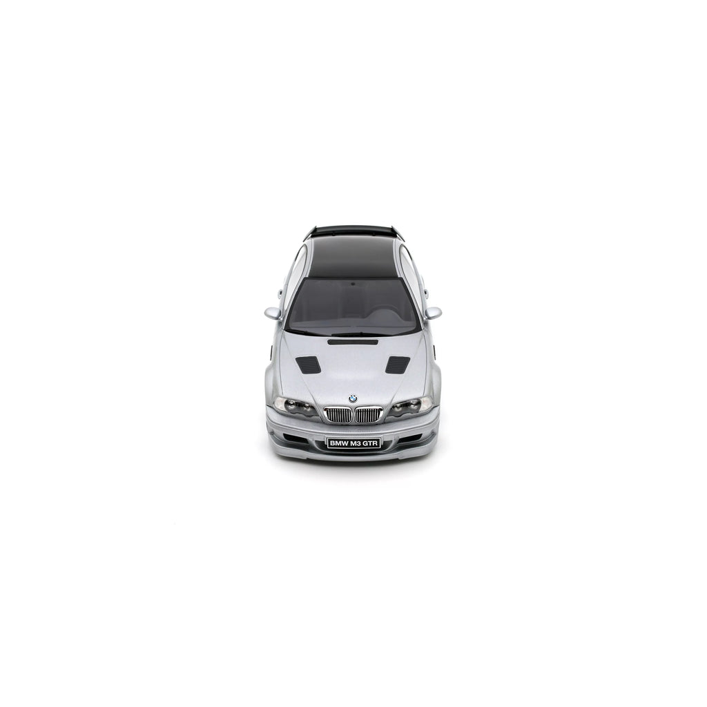 BMW M3 (E46) GTR Street '01, zilver (Silver metallic) 1:18