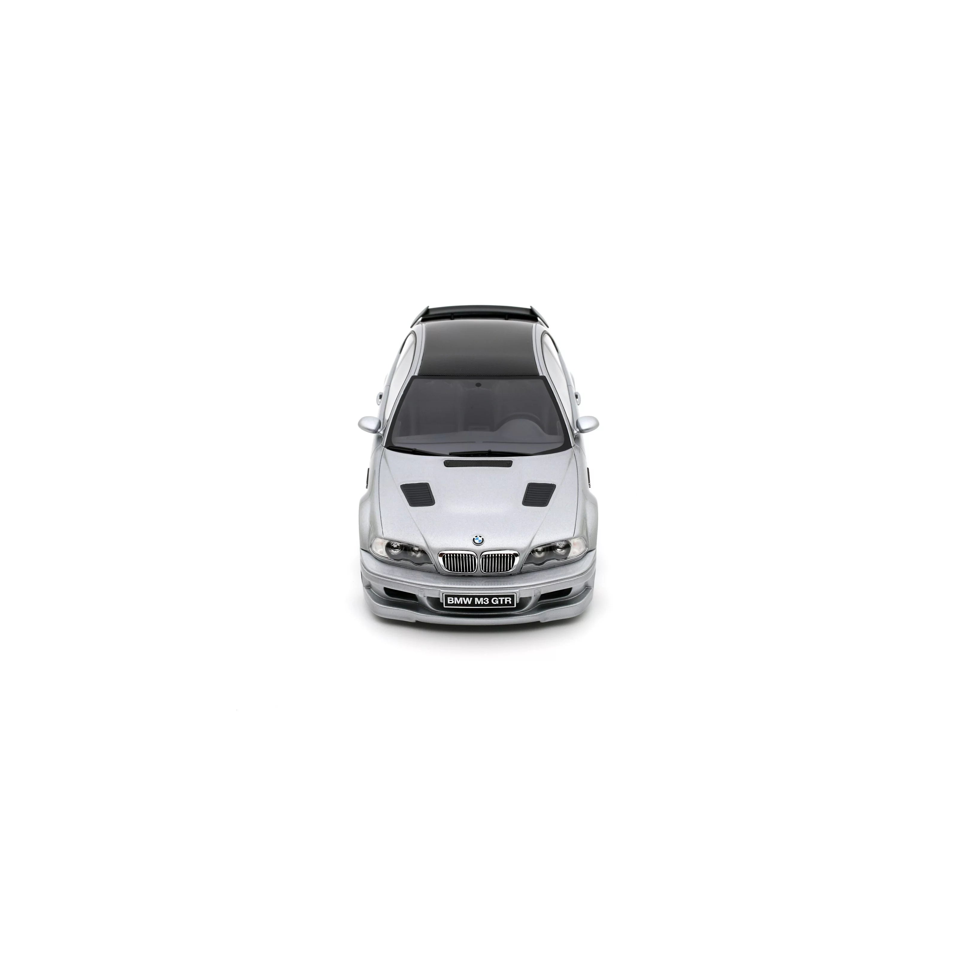 BMW M3 (E46) GTR Street '01, zilver (Silver metallic) 1:18