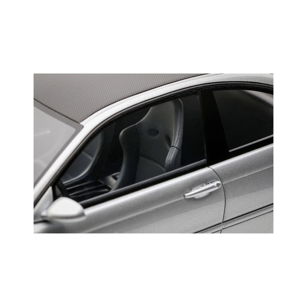 BMW M3 (E46) GTR Street '01, zilver (Silver metallic) 1:18