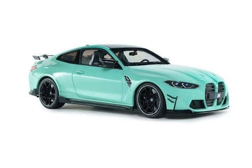 BMW M4 Performance Parts Solido Works '25, turquoise