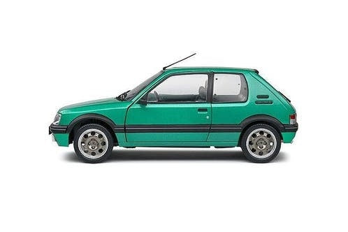 Peugeot 205 GTI Griffe '92, groen / 1:18 / Solido