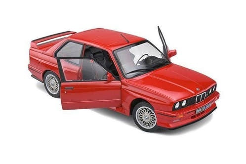 BMW M3 (E30) '86, rood / Solido / 1:18