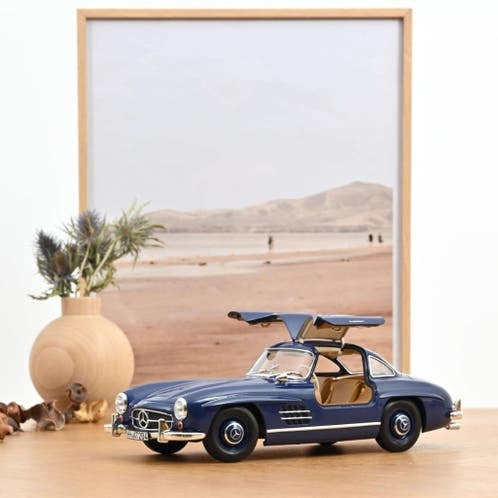 Mercedes-Benz 300 SL 1954 Blue / 1:18 / Norev