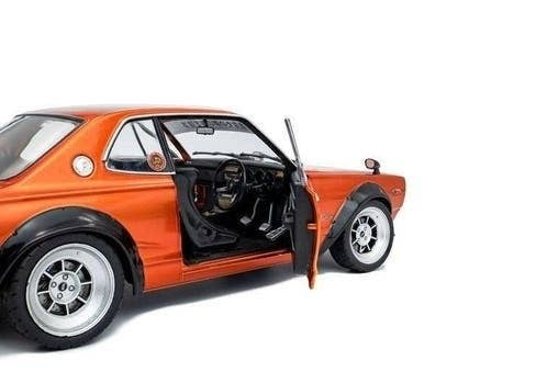 Nissan Skyline (C10) Hakosuka Solido Works '70, oranje met.