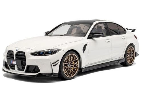 BMW M3 (G80) Performance Parts '24, wit (Alpineweiss)