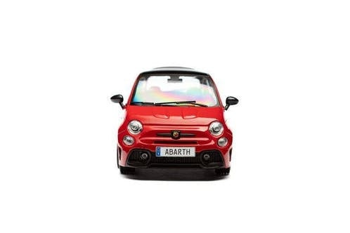 Fiat F595 Abarth Solido Works '23, rood / Solido / 1:18