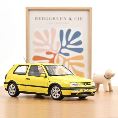 VW Golf GTI Color Concept 1994 Yellow 1:18 / Norev