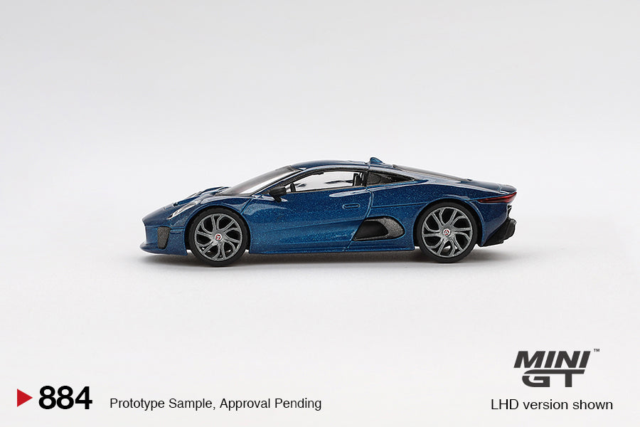 Jaguar C-X75 Blue 1:64