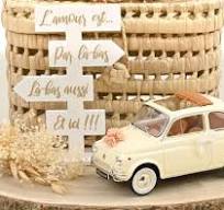 Fiat 500 L 1968 Ivory Wedding Gift, Norev - 1:18