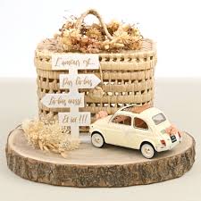 Fiat 500 L 1968 Ivory Wedding Gift, Norev - 1:18
