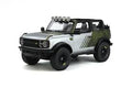 Ford Bronco by RTR 2022 iconic silver/ green GT Spirit 1:18