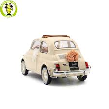 Fiat 500 L 1968 Ivory Wedding Gift, Norev - 1:18