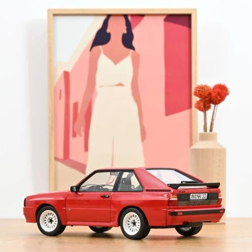 Audi Sport quattro 1985 Tornado Red / 1:18 / Norev