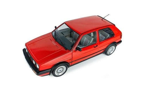 VW Golf II GTI G60 '89, rood / Solido / 1:18