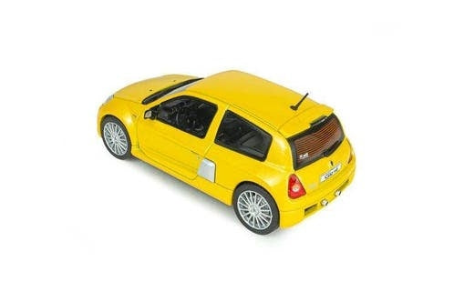 Renault Clio V6 Ph.2 '03, geel (Jaune Sirius) Solido / 1:43