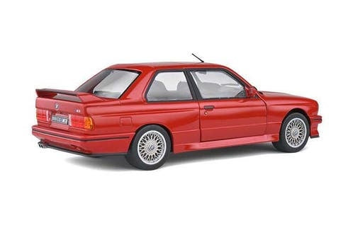 BMW M3 (E30) '86, rood / Solido / 1:18
