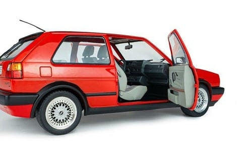 VW Golf II GTI G60 '89, rood / Solido / 1:18