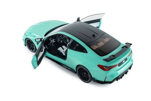 BMW M4 Performance Parts Solido Works '25, turquoise
