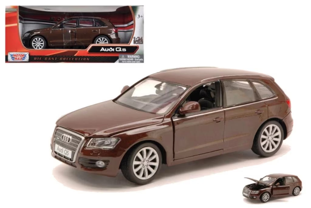 Audi Q5 Bruin metallic 1:24 MotorMax