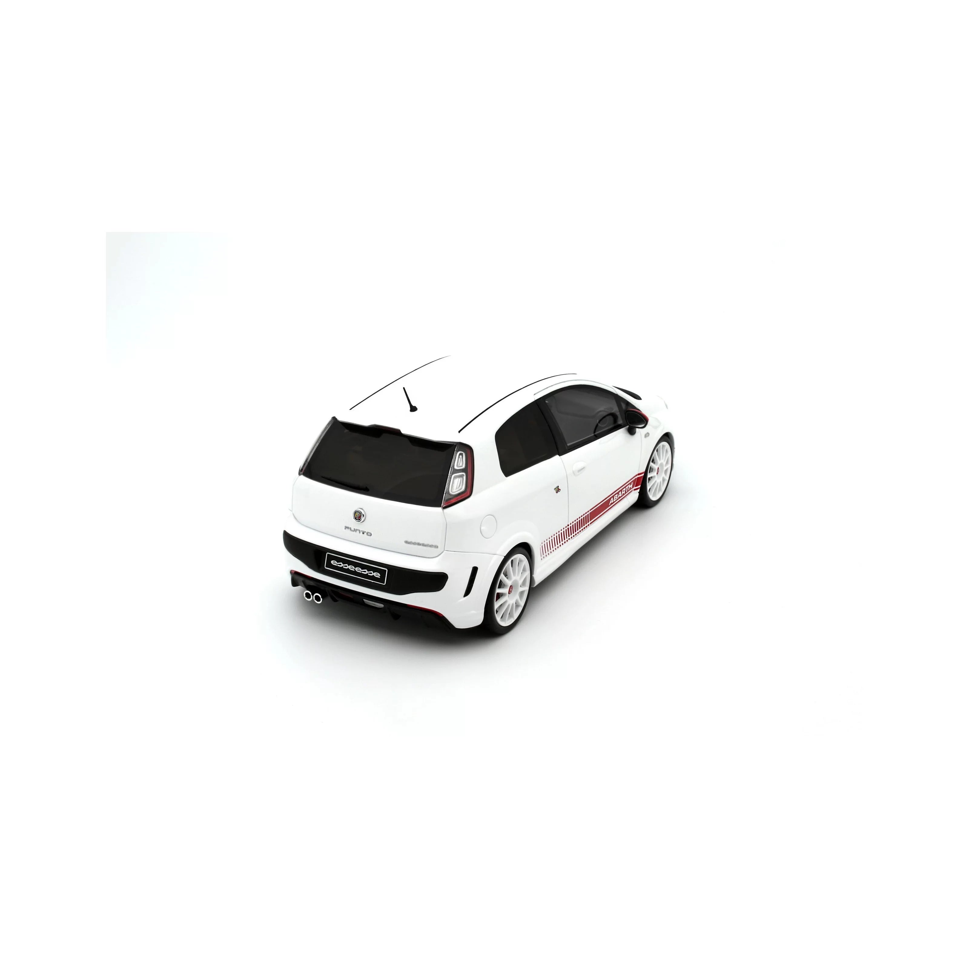 Fiat Punto Abarth Esseesse 1949 '10, wit 1:18