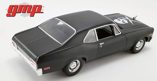Chevrolet Nova, matt black, 1971