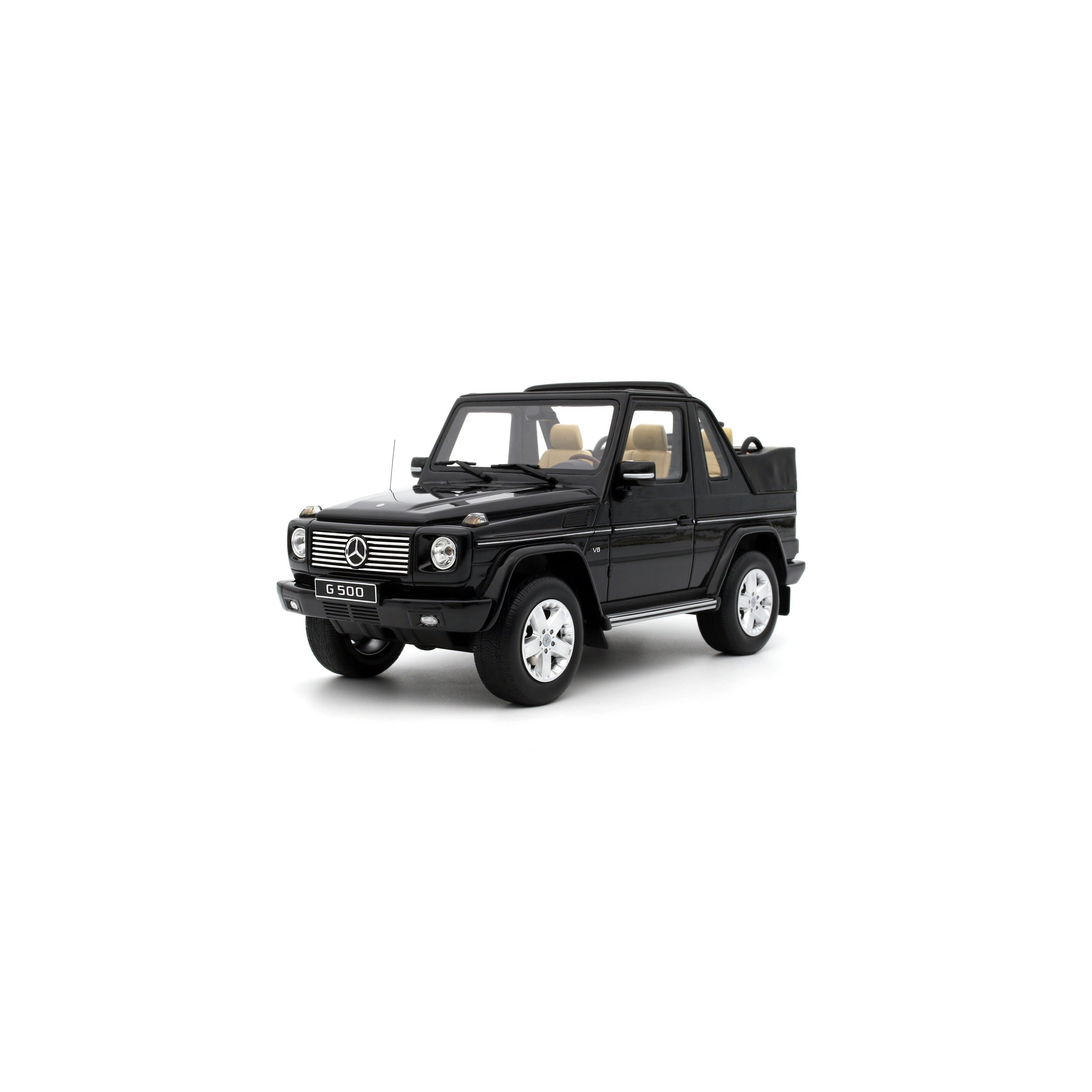 Mercedes Benz G500 cabrio '07, zwart 1:18