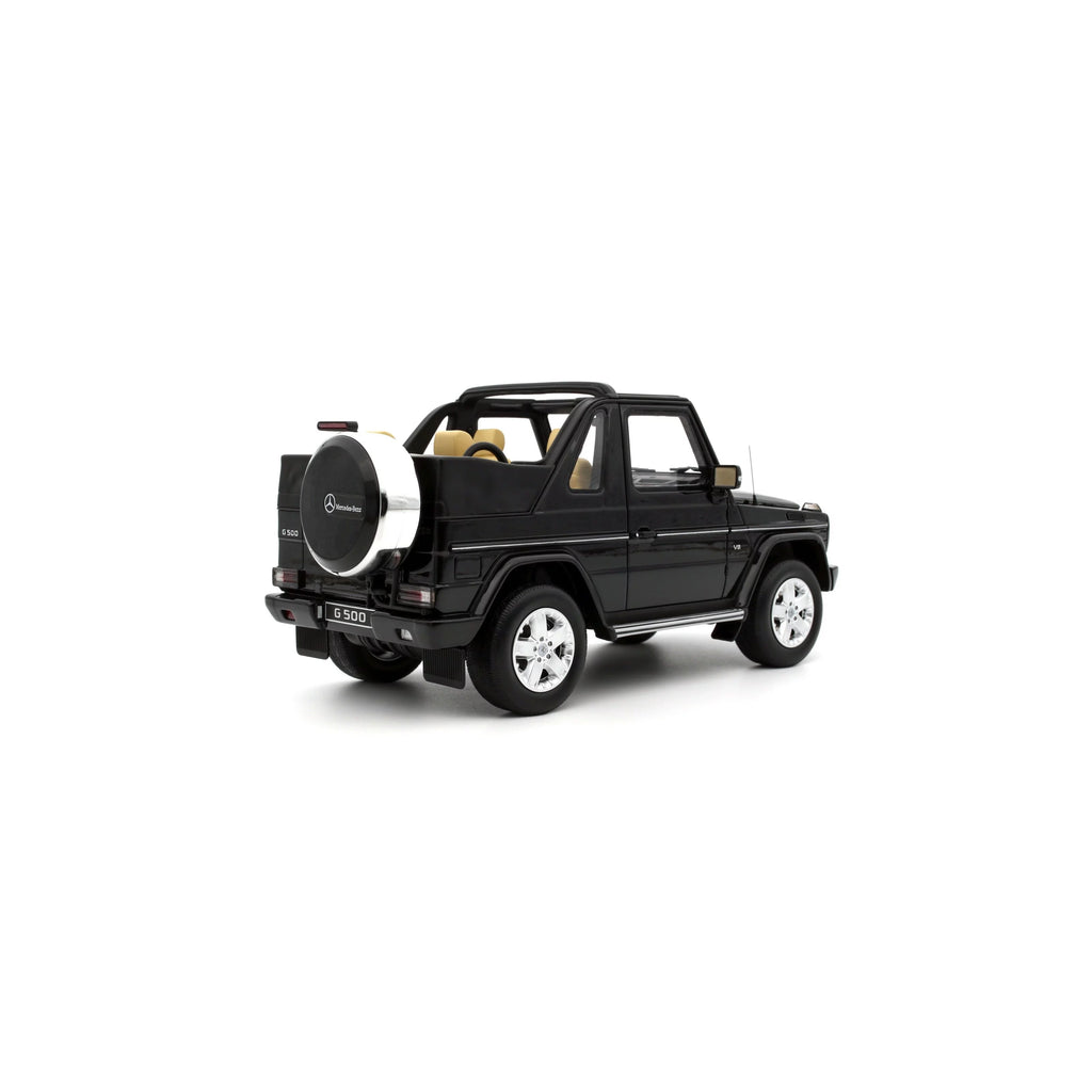 Mercedes Benz G500 cabrio '07, zwart 1:18