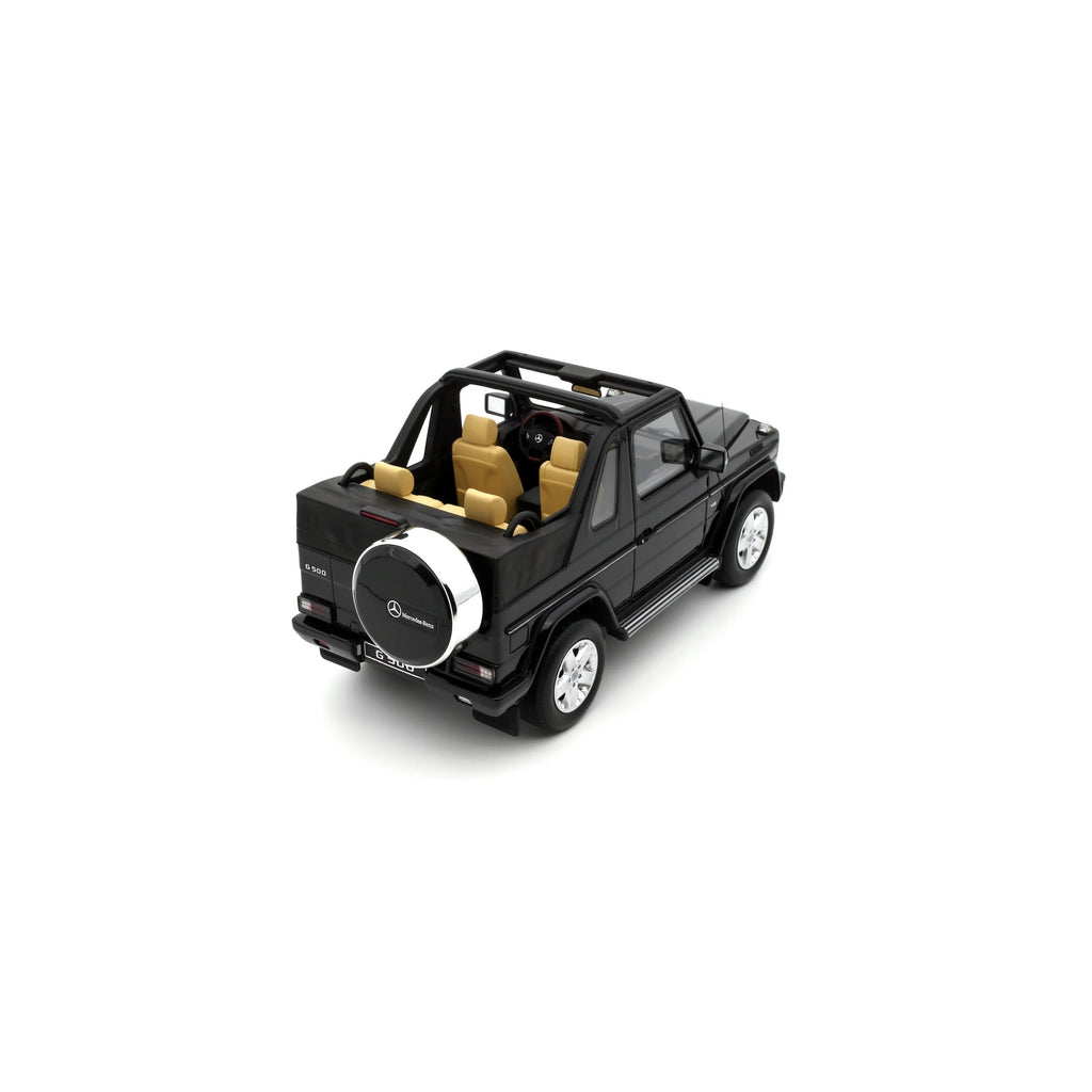 Mercedes Benz G500 cabrio '07, zwart 1:18